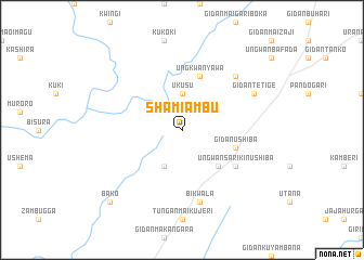 map of Shamiambu