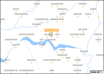 map of Shamiki