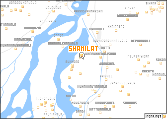 map of Shāmilāt