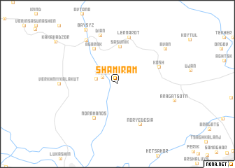 map of Shamiram