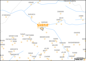 map of Shamīr