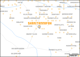 map of Shamītān Rāfah