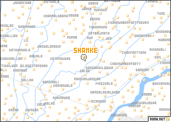 map of Shamke