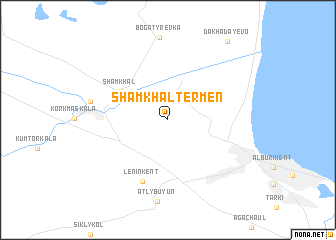 map of Shamkhal-Termen