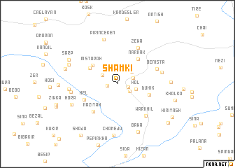 map of Shamkī