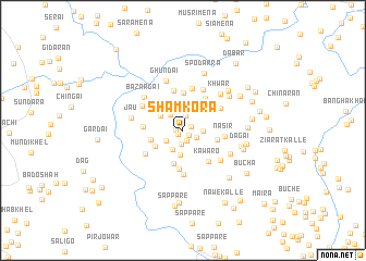 map of Shamkora