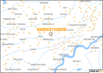 map of Shamkot Kohna