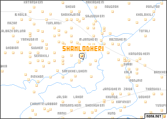 map of Shamlo Dheri