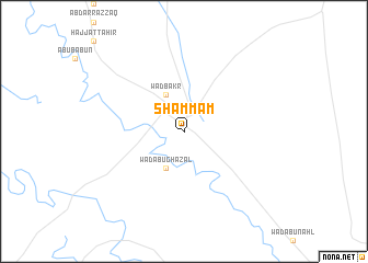 map of Shammām