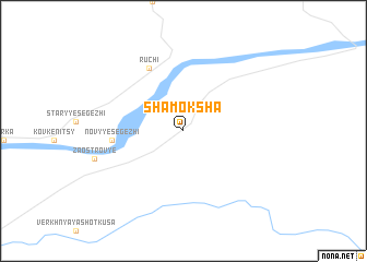 map of Shamoksha