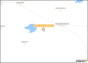 map of Shamonikha