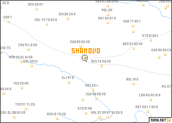 map of Shamovo