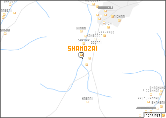 map of Shamozai