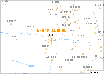 map of Shampacorral