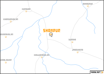 map of Shāmpur