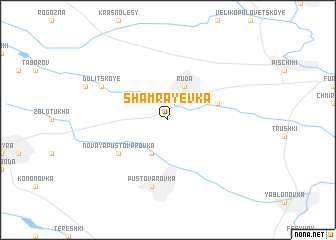 map of Shamrayevka