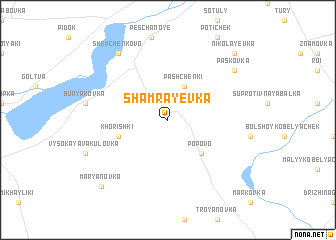 map of Shamrayevka