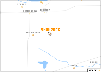 map of Shamrock