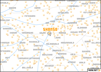 map of Shamsa