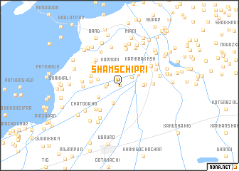 map of Shams Chipri