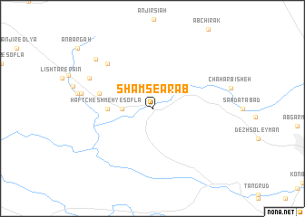 map of Shams-e ‘Arab