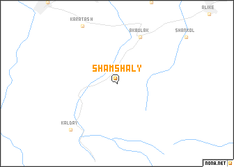 map of Shamshaly