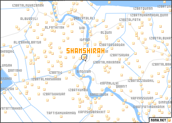 map of Shamshīrah