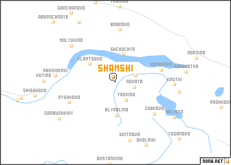 map of Shamshi