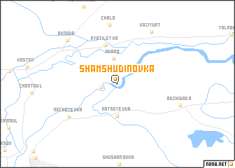map of (( Shamshudinovka ))