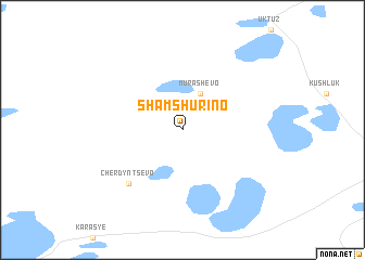 map of Shamshurino