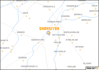 map of Shamsīyah