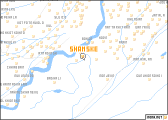 map of Shamske