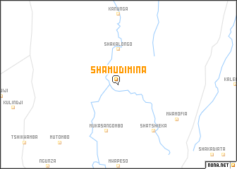 map of Shamudimina