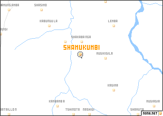 map of Shamukumbi
