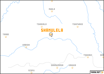 map of Shamulela