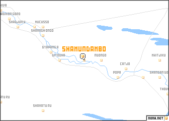 map of Shamundambo