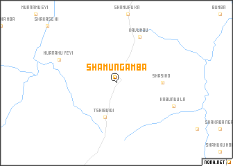 map of Shamungamba