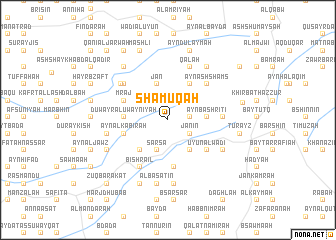 map of Shamūqah