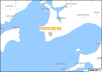 map of Shamuqiao