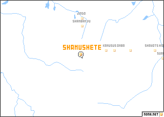 map of Shamushete