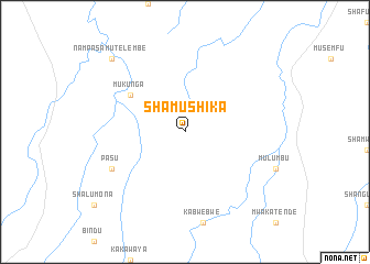 map of Shamushika