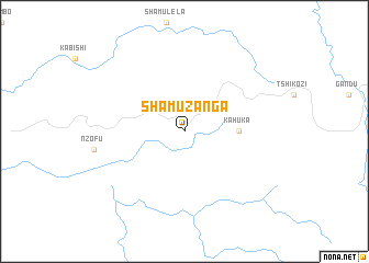 map of Shamuzanga