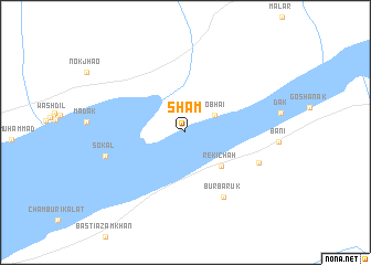 map of Sham
