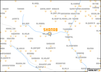 map of Shanab