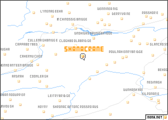 map of Shanacrane