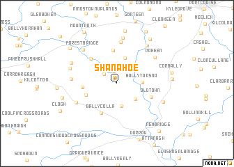 map of Shanahoe