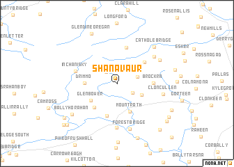 map of Shanavaur