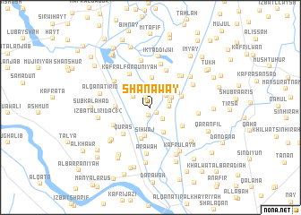 map of Shanawāy