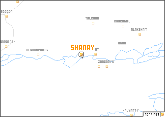 map of Shanay