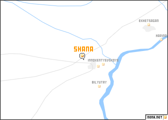 map of Shana